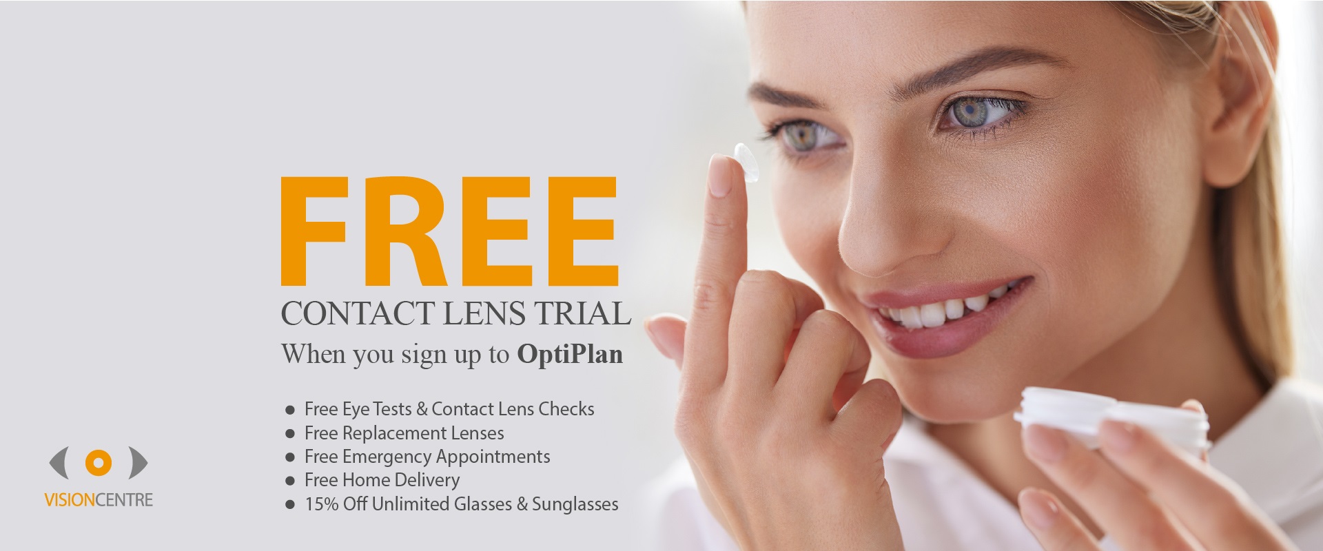 free contact lens trial & fittings page